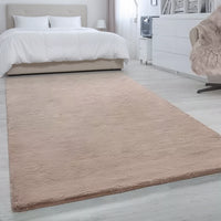 Flauschiger Schlafzimmer Teppich - Nano