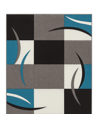 Morderner Wohnzimmer Teppich - Zafira